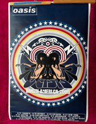 Oasis North America 2005 Concert Poster