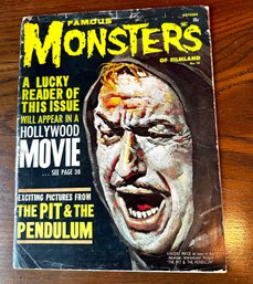 Famous Monsters Of Filmland Magazine # 14 VG 10/61 Vincent Price