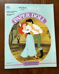 1991 Disney The Little Mermaid Paper Doll Book