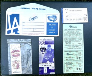 Sports Stubs And Memorabilia