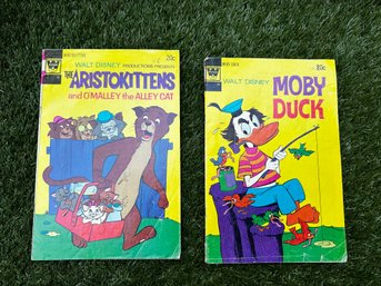 Vintage 1971 Whitman Walt Disney Comic Books