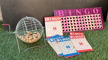 Vintage Pressman Monte Carlo Bingo Game Set