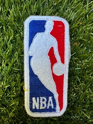 Vintage Embroidered NBA Logo Patch