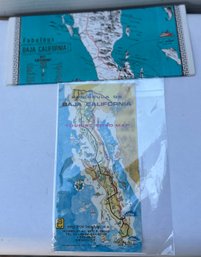 Vintage BAJA Maps