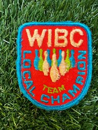 Vintage Womens Bowling WIBC Team Patch