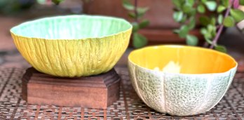 Ceramic Melon Serveware Bowls