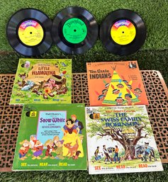 Vintage Disney Record Storybook Lot