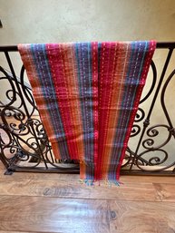 Pair Of Crate And Barrel Vibrant Fiesta Table Runners