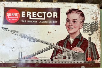1959 Erector Set  - Gilbert 'The Rocket Launcher' Set 10053