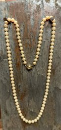 Vintage Faux Pearl Necklace