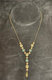 Gorgeous Flower Jeweled Necklace