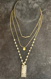 Vintage Multi-Layered Necklace