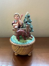 Vintage Ceramic Christmas Figure