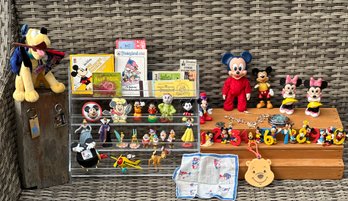 Large Lot Of Vintage Disney Collectibles