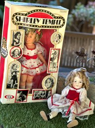 Vintage 'NOW APPEARING SHIRLEY TEMPLE'  Doll And Porcelain Shirley Too