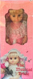 Vintage Musical Bride Doll