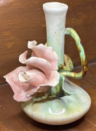 Vintage  Capodimonte Porcelain Vase