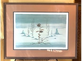 Vintage Signed 'Lost World' Lithograph Print By The Artist SIRY (3132-80)