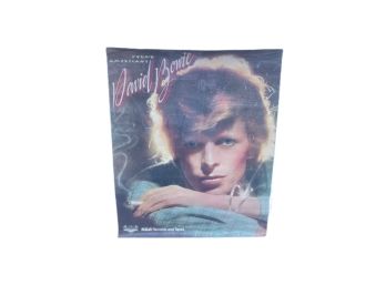 Vintage ORIGINAL 1970s David Bowie Promo Poster