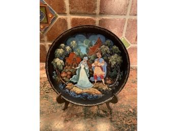 Tianex 1990 Russian Legends And Fairytales 7.5' Collectors Plate By Bradford Exchange