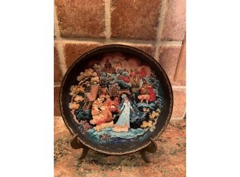 Tianex Russian Legends And Fairytales 7.5' Collectors Plate By Bradford Exchange