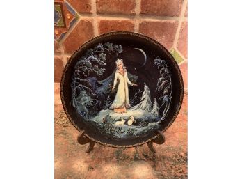 Tianex 1990 Russian Legends And Fairytales 7.5' Collectors Plate By Bradford Exchange