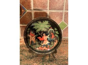 Tianex 1990 Russian Legends And Fairytales 7.5' Collectors Plate By Bradford Exchange