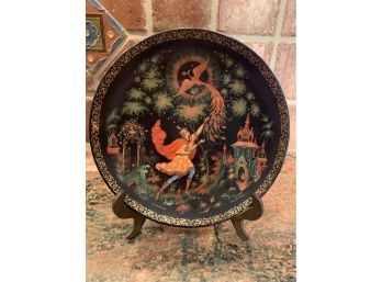 Tianex 1990 Russian Legends And Fairytales 7.5' Collectors Plate By Bradford Exchange