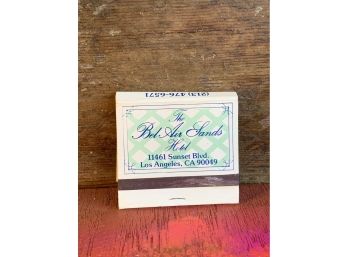 Vintage The Bel Air Sands Hotel Matchbook