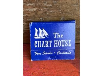 Vintage The Chart House Matchbook