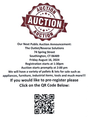 Public Auction Announcement