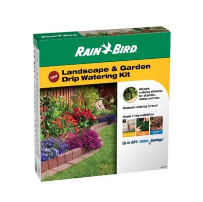 Rain Bird Brand Drip Irrigation Landscape & Garden Watering Piece Kit