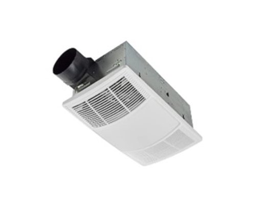 Broan-nutone Power Heat 80CFM Ceiling Bathroom Exhaust Fan With Heater & CCT LED Lighting