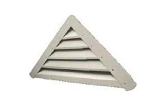 Lomanco 904W White Variable Pitch Adjustable Louvers 2 Pack