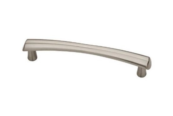 Liberty Hardware 4' Satin Nickel-notched Cabinet Pull Handles 12 Count