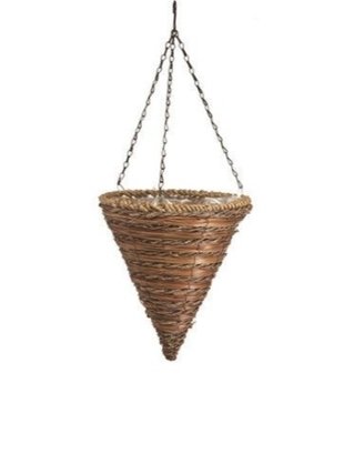 Panacea 12' Rope & Fern Hanging Baskets 2 Count (incomplete)