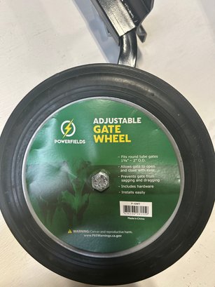 Powerfields Adjustable Gate Wheels 2 Pack