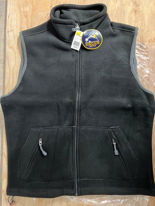 0scar Sports Fleece Vest Size Large