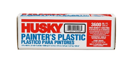 Husky Painter's Plastic 3600 Sq. Ft.