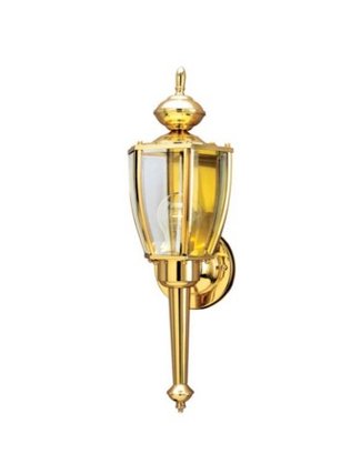 Westinghouse Polished Brass LED Wall Lanterns 2 Count