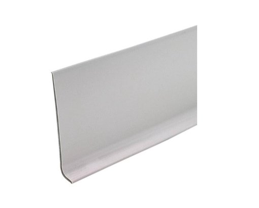 Md Vinyl Dryback Wall Base 4' X 120' Silver Gray