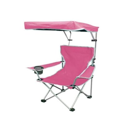 Quik Shade 37' Adjustable Pink Canopy Folding Kid Chair