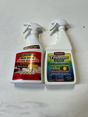 Spectracide Bug Stop Home Barrier & Gordon's Lawn Weed Killer .