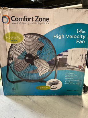 Comfort Zone 14'  High Velocity Fan