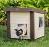 Ecoflex Outdoor Cat House Shelter