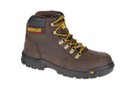 Caterpillar Outline Steel Toe Men's Work Boots Seal Brown Size 9.5