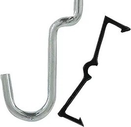 Crawford 1/2' Locking Peg Hooks