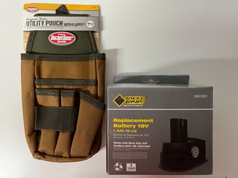 Utility Pouch & Battery