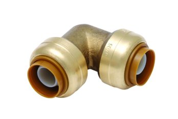 Shark Bite Push-to-connect Brass Elbows 3/4' 2 Pack