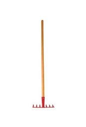 Rugg Buddy Bee 31' Steel Rake Wood Handle